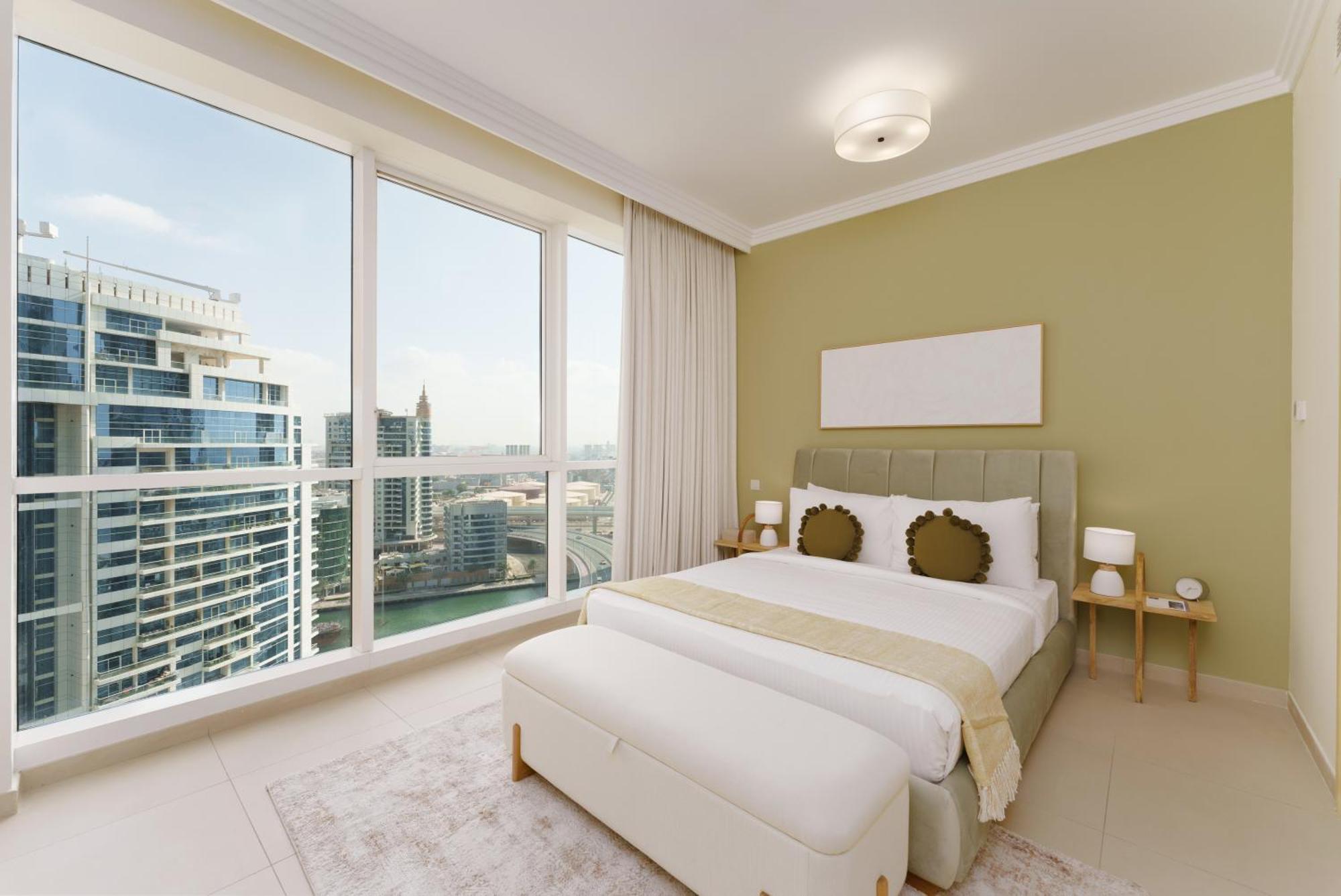 Apartment Maison Privee - Stunning Jbr Retreat W/ Partial Sea & Marina Views *