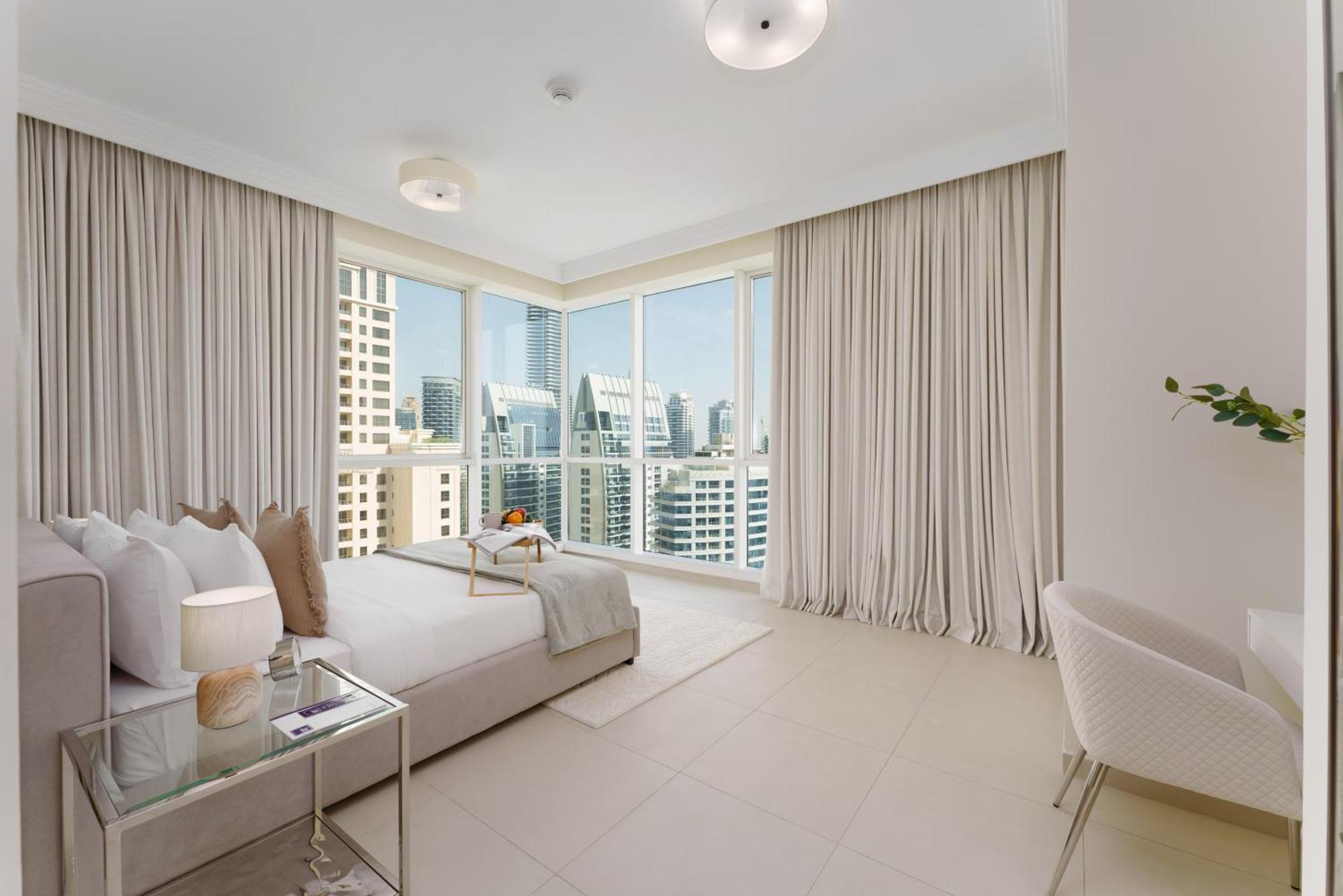 Apartment Maison Privee - Stunning Jbr Retreat W/ Partial Sea & Marina Views